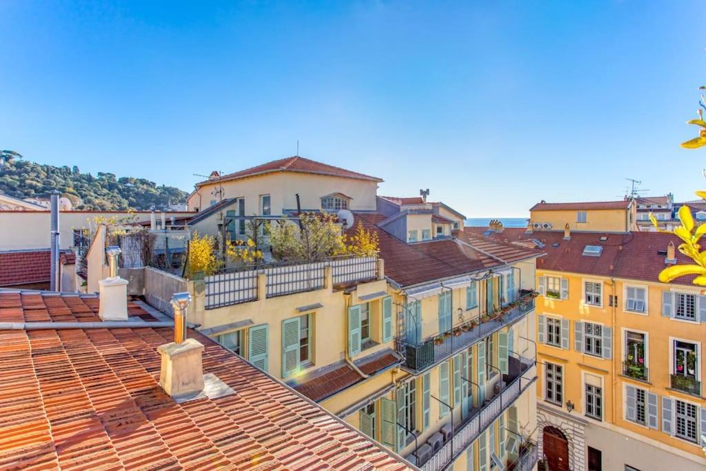 #9 Opera'S Duplex Panoramic Sea View Terrace & Ac 1Min To Beach Niza Exterior foto